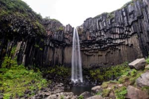Svartifoss Waterfall. Skaftafell NP. Ten Days Iceland Itinerary. 14 days itinerary. 