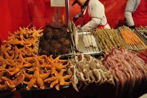 Night Market, Beijing, China, Weird Foods