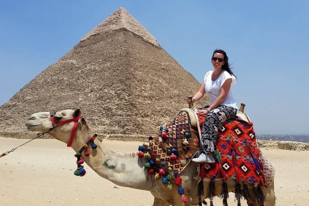 camel rides at the pyramids, 7-day egypt itinerary
