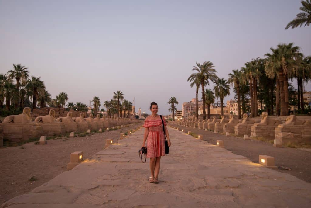 Luxor Temple, Sphinxes, Egypt