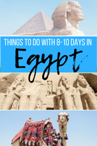 Learn about the ideal 7-day Egypt itinerary, and how to see all the main sites on a budget. This is my experience going with Travel Talk Tours!