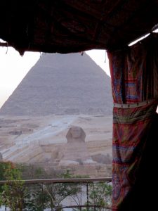 pyramids view, cairo