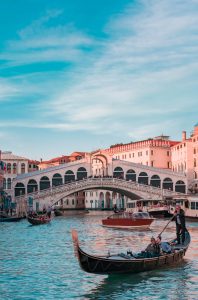 venice, rialto bridge, grand canal