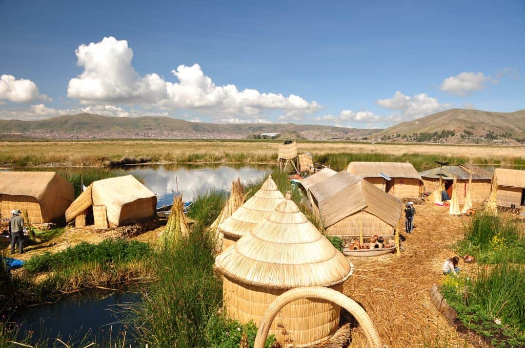 titicaca, puno, peru, uros, floating islands