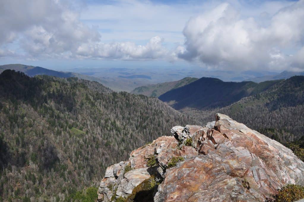 charlies bunion, gatlinburg, best hikes smoky mountains