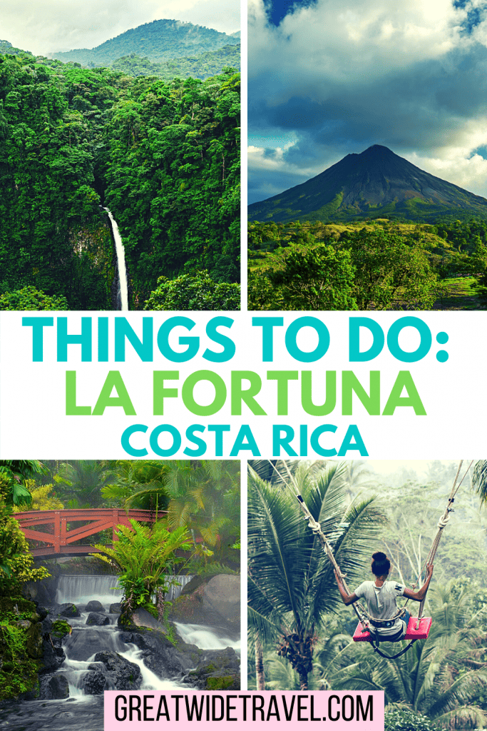 Things to do with 1-3 days in La Fortuna, Costa Rica