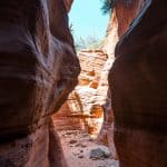 peekaboo canyon, kanab