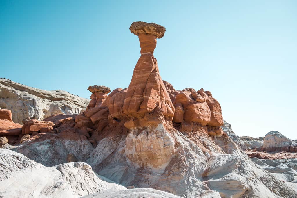 toadstools hike in kanab utah. things to do in kanab. kanab utah itinerary.