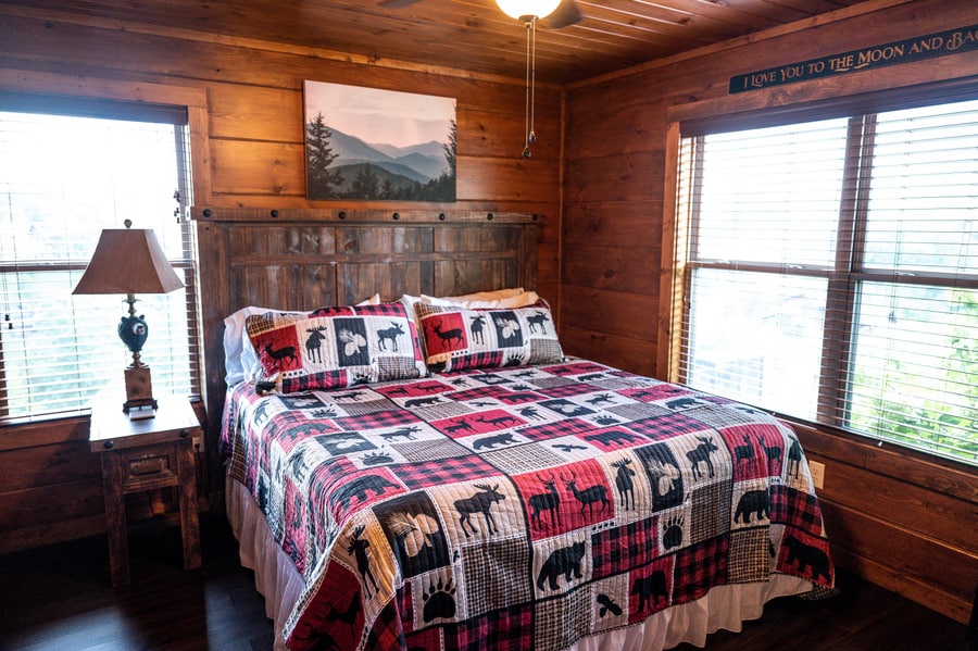 yourcation awaits cabin, pigeon forge tennessee family trip