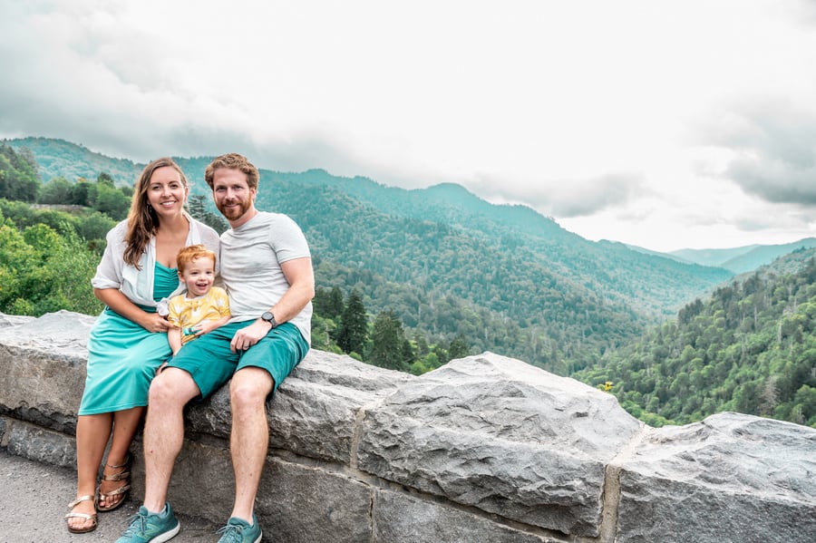 smoky mountains overlook gatlinburg